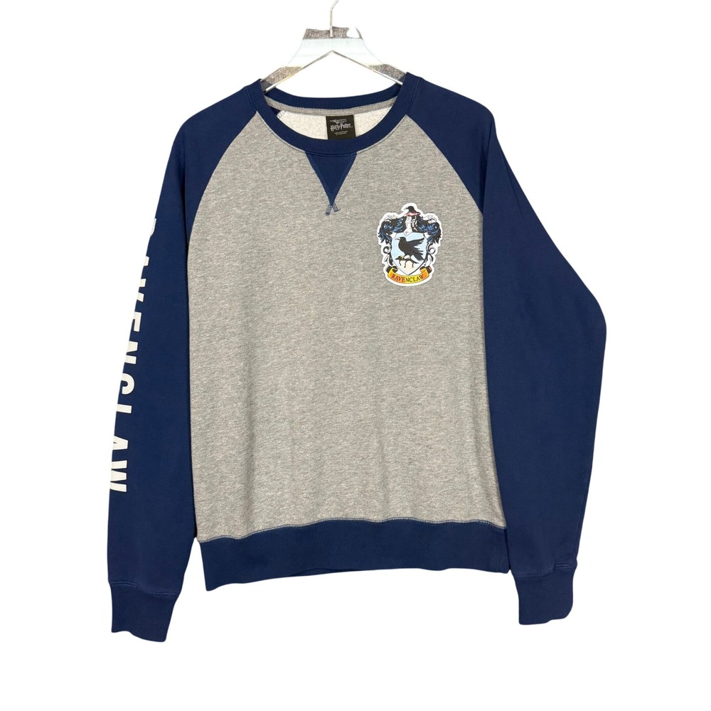 Universal Studios Harry Potter Ravenclaw‎ Sweatshirt Unisex Large Grey Navy